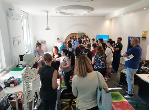 Pályaválasztási eseményről fotó jelenítődik meg