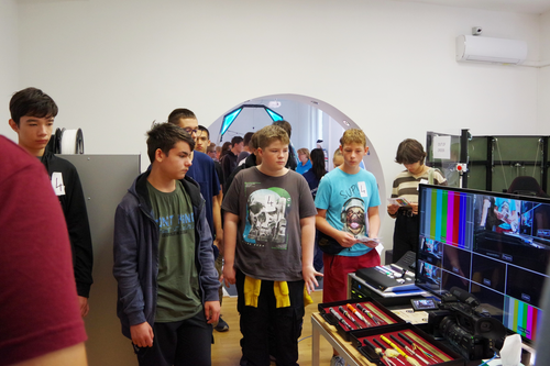 Pályaválasztási eseményről fotó jelenítődik meg