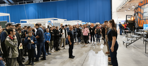 Pályaválasztási eseményről fotó jelenítődik meg