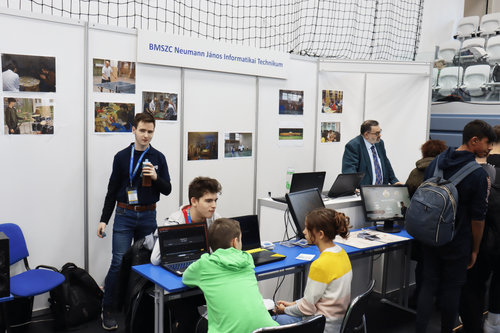 Pályaválasztási eseményről fotó jelenítődik meg