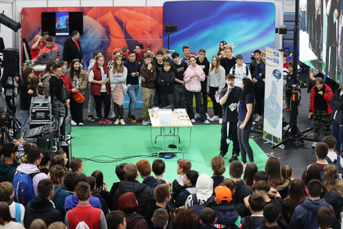 Pályaválasztási eseményről fotó jelenítődik meg