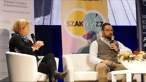 Pályaválasztási eseményről fotó jelenítődik meg