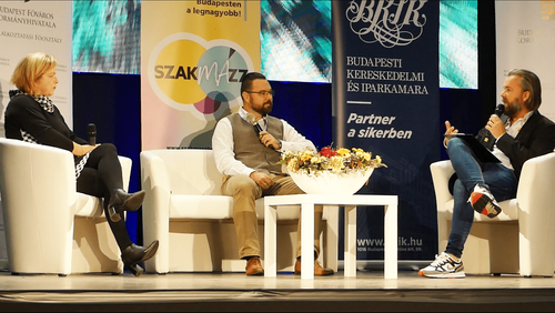 Pályaválasztási eseményről fotó jelenítődik meg