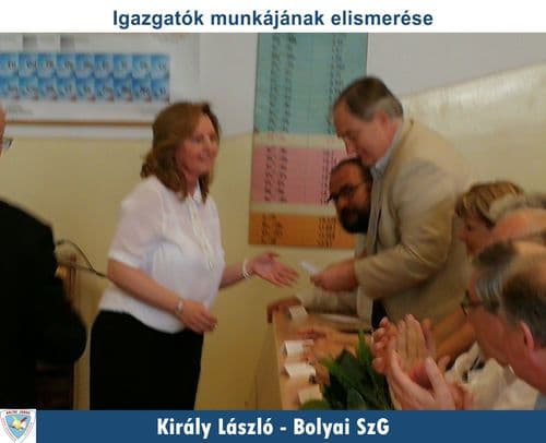 Oktatónkat köszöntjük Oklevéllel