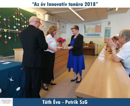 Oktatónkat köszöntjük Oklevéllel