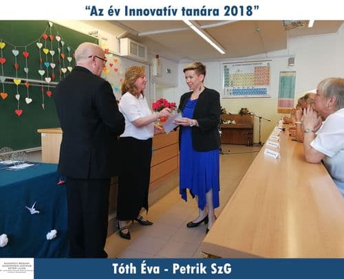 Oktatónkat köszöntjük Oklevéllel