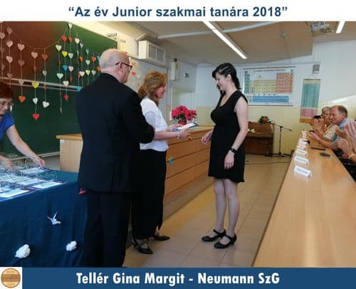 Oktatónkat köszöntjük Oklevéllel