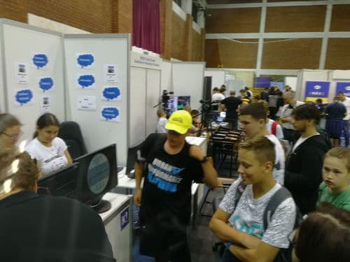 Pályaválasztási eseményről fotó jelenítődik meg