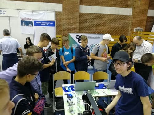 Pályaválasztási eseményről fotó jelenítődik meg