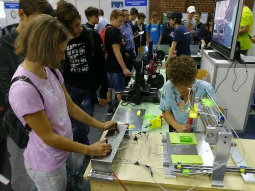 Pályaválasztási eseményről fotó jelenítődik meg