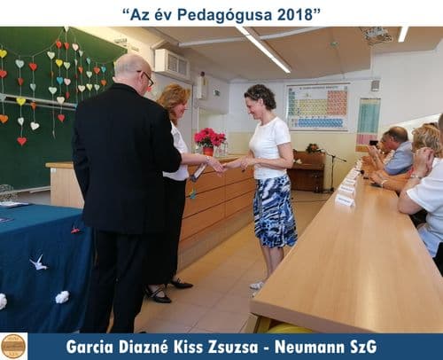 Oktatónkat köszöntjük Oklevéllel