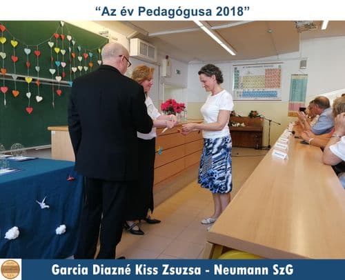 Oktatónkat köszöntjük Oklevéllel