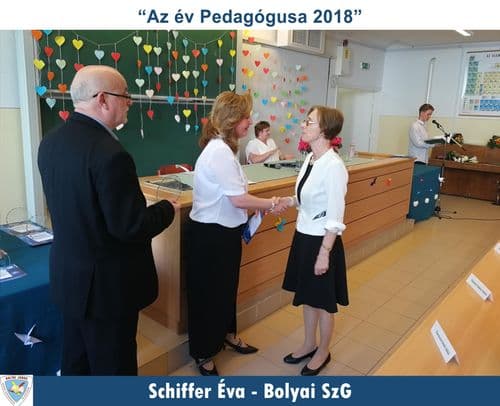 Oktatónkat köszöntjük Oklevéllel
