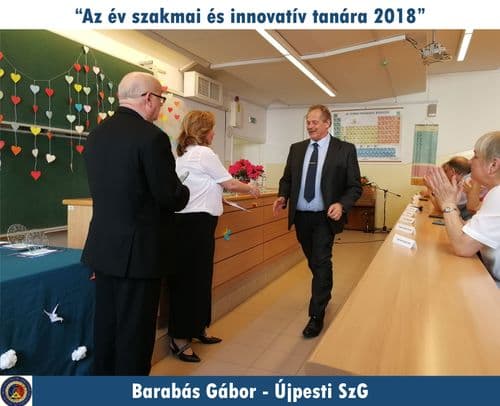 Oktatónkat köszöntjük Oklevéllel