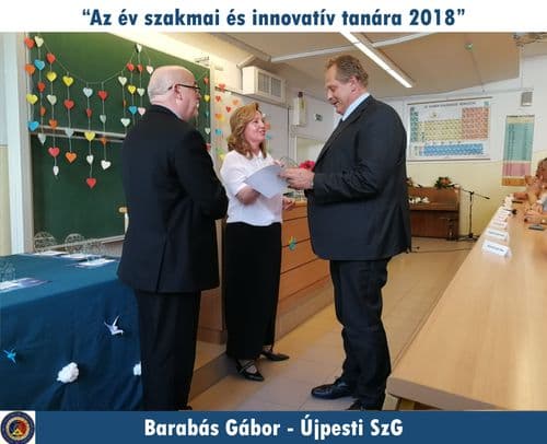 Oktatónkat köszöntjük Oklevéllel