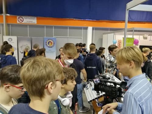 Pályaválasztási eseményről fotó jelenítődik meg