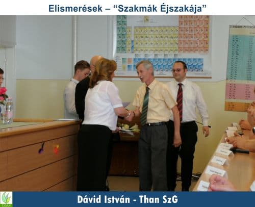 Oktatónkat köszöntjük Oklevéllel