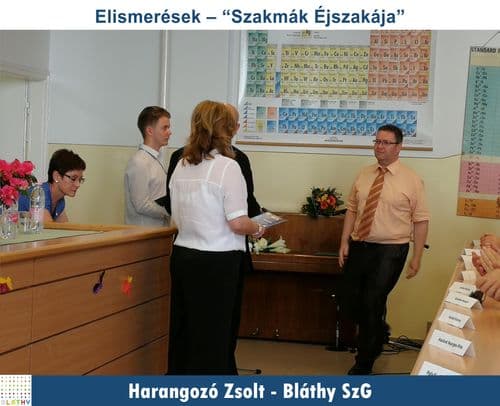 Oktatónkat köszöntjük Oklevéllel