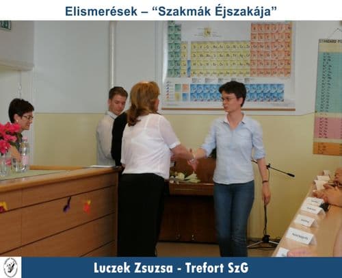 Oktatónkat köszöntjük Oklevéllel