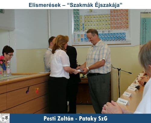 Oktatónkat köszöntjük Oklevéllel