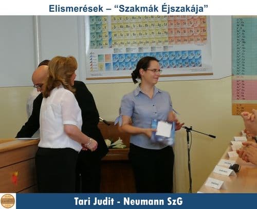 Oktatónkat köszöntjük Oklevéllel