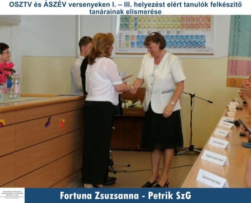 Oktatónkat köszöntjük Oklevéllel